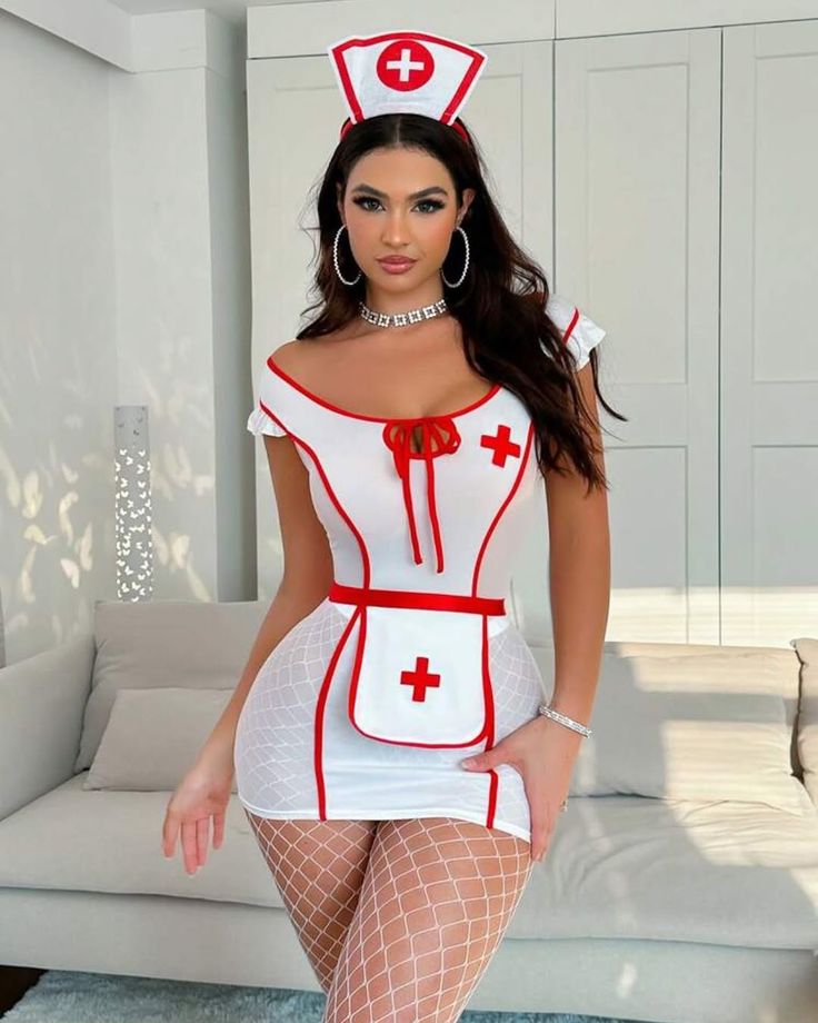 Beyaz Hemşire Kostüm